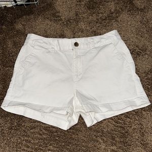 White shorts